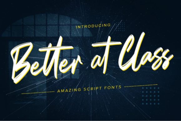Better at Class: Elevating Design with Handwritten Elegance