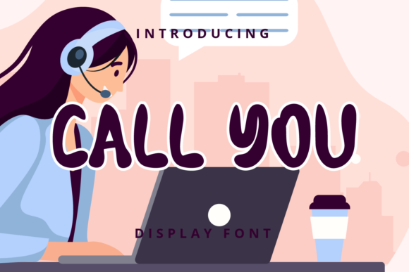 Call You: Elevate Designs with Friendly Brush Font