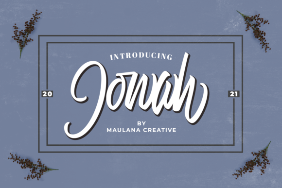 Evaluating Jonah: A Paint-Brushed Handwritten Font for Luxury Design