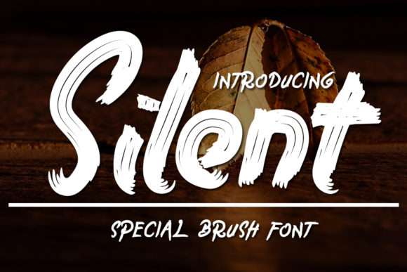 Evaluating Silent: A Brushed Display Font for Modern Editorial Design