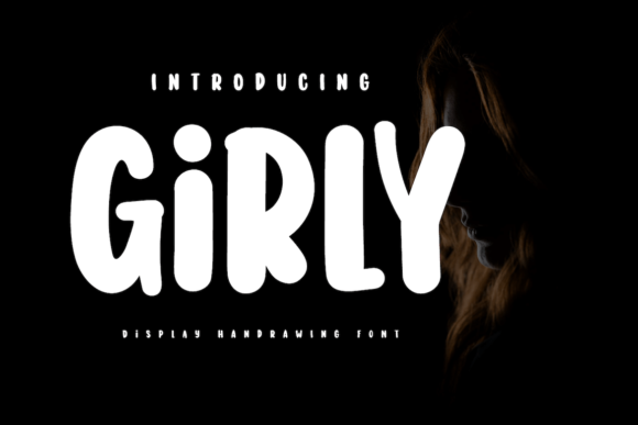Girly: Elevating Design with a Friendly Brushed Display Font