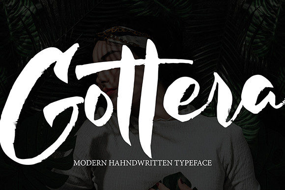 Gottera: Bold Handwritten Style for Modern Design