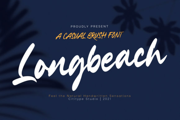 Longbeach: The Brushed Handwritten Font for Modern Design
