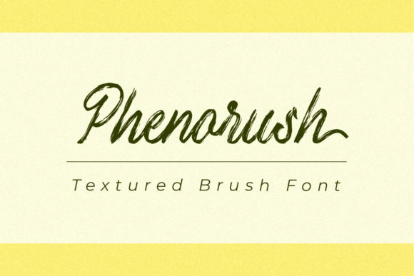 Phenorush: Elevate Designs with Delicate Script