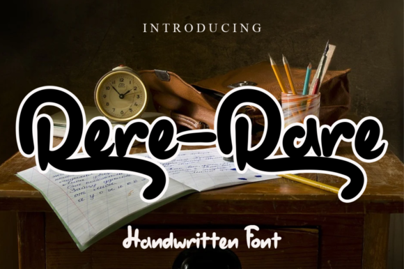 Rere-Rare: Elevating Design with a Sweet, Handwritten Touch