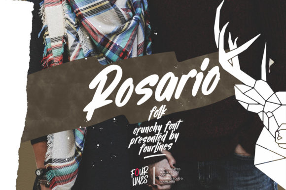 Rosario: A Versatile Paint-Brushed Script for Modern Design